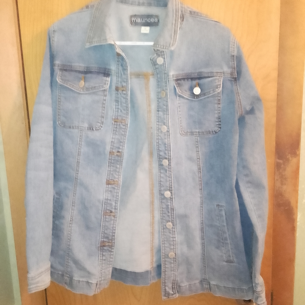Talbots Blue Denim Jacket - Picture 2 of 8